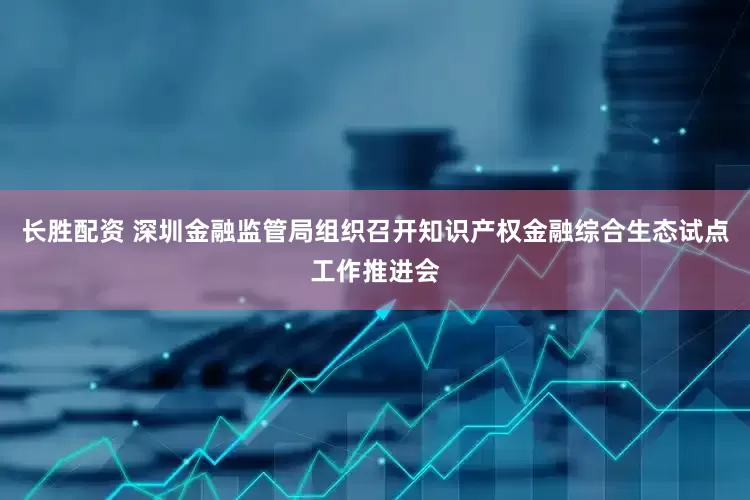 长胜配资 深圳金融监管局组织召开知识产权金融综合生态试点工作推进会
