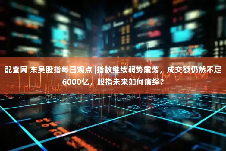 配查网 东吴股指每日观点 |指数继续弱势震荡，成交额仍然不足6000亿，股指未来如何演绎？